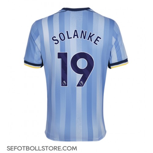 Tottenham Hotspur Dominic Solanke #19 Replika Bortatröja 2024-25 Kortärmad